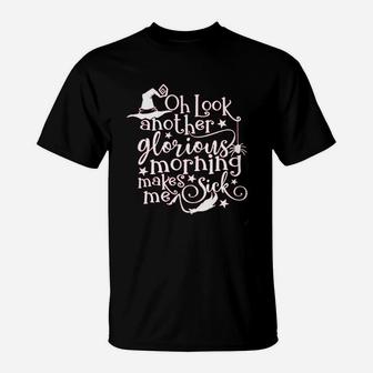 It Is Just A Bunch Hocus Pocus Women Funny Sanderson Sisters Halloween T-Shirt - Seseable