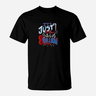 Its Just One Straw Said 8 Billion People Climate Change T-Shirt - Seseable