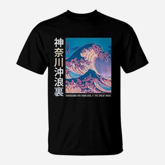 Japanese Wave Vintage T-Shirt - Seseable