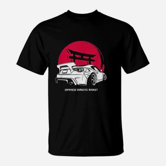 Jdm Badge Japanese Drift Car Tuning Automotive Gift T-Shirt - Seseable