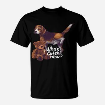 Jealous Puppy Funny Novelty Dog Lover T-Shirt - Seseable