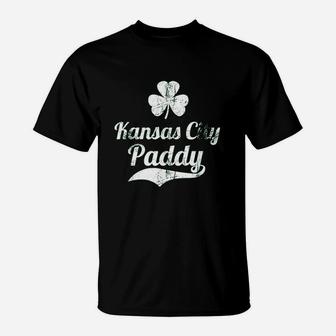 Kansas City Irish Kansas City St Patricks Day T-Shirt - Seseable