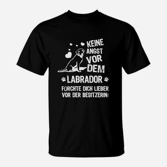 Keine Angstor Ven Labrador Hund T-Shirt - Seseable