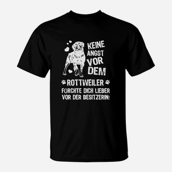 Keine Angstor Ven Rottweiler T-Shirt - Seseable