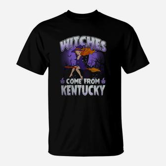 Kentucky Halloween Shirts Witches Come From Kentucky Halloween T-Shirt - Seseable