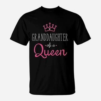 Kids Grandma Granddaughter Matching Queen Princess T-Shirt - Seseable