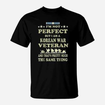 Korean Conflict Memorial Day Korean Vet Veterans Day T-Shirt - Seseable