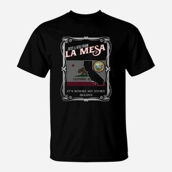 La Mesa California Is Where My Story Begins T-Shirt - Seseable