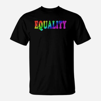 Lgbt Equality For All Womens Equality Day Tee T-Shirt - Seseable