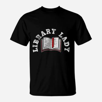 Library Librarian Bookworm Reading Books T-Shirt - Seseable