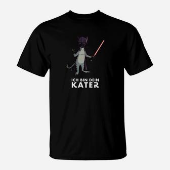 Limitiert: Ich Bin Dein Kater T-Shirt - Seseable