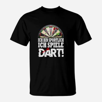 Limitierte Auflage Ich Bin Sportlich Darts T-Shirt - Seseable