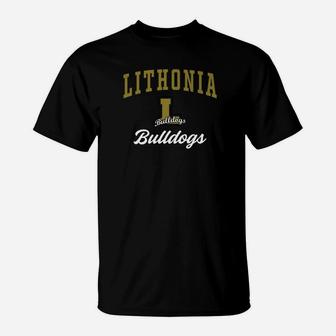 Lithonia High School Bulldogs Premium C3 T-Shirt - Seseable