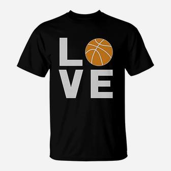 Love Basketball Basketball Fans Player Cool T-Shirt - Seseable