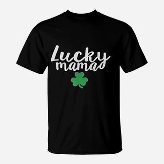 Lucky Mama St Patrick Day Mommy And Me T-Shirt - Seseable