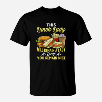 Lunch Lady School Cafeteria Worker Teacher Appreciation T-Shirt | Seseable FR