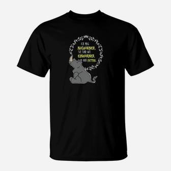 Lustiges Katzen-Spruch T-Shirt Na ihr Narzissten, Schwarz - Seseable