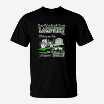 Lustiges Landwirt T-Shirt, Sprüche für Bauern & Agrar-Fans - Seseable