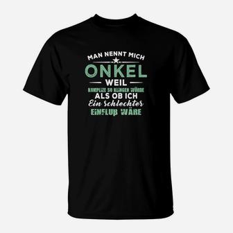 Lustiges Onkel T-Shirt mit witzigem Spruch, Geburtstag & Familienfeier - Seseable