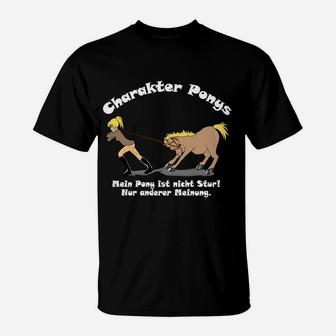 Lustiges Pony T-Shirt – Nicht Stur, Nur Anderer Meinung - Seseable