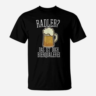 Lustiges Radler Bier Oktoberfest Bierlie T-Shirt - Seseable