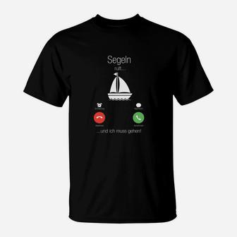Lustiges Segelt-Shirt Sailor's Delight, Spruch und Grafik für Segler - Seseable
