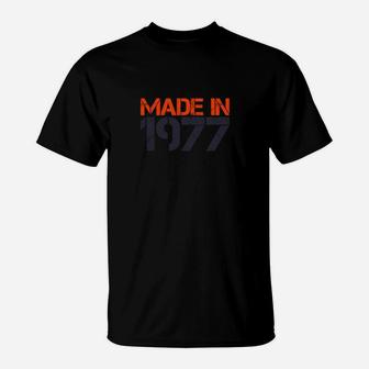 Made 1977 40 Geburtstag T-Shirt - Seseable