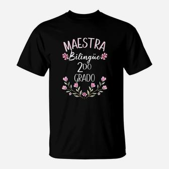 Maestra Bilingue Bilingual Teacher T-Shirt - Seseable