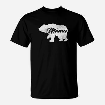 Mama Bear Mothers Day Gift Family Matching Funny Party T-Shirt - Seseable