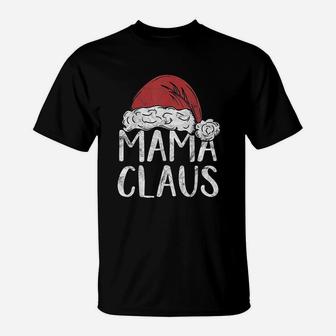Mama Claus Christmas Costume Gift Santa Matching Family Xmas T-Shirt | Seseable CA