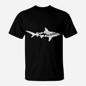 Mama Shark Matching Family Shark Family T-Shirt - Seseable