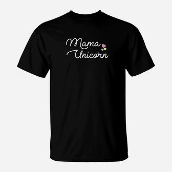 Mama Unicorn Mothers Day Gifts For Mom T-Shirt - Seseable