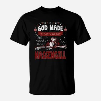 Massengill Name Shirt, Massengill Funny Name, Massengill Family Name Gifts T Shirt T-Shirt - Seseable