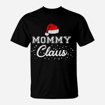 Matching Family Christmas Mommy Claus T-Shirt - Seseable