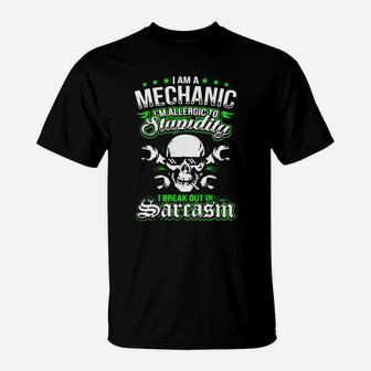 Mechanic Mechanic Tshirt Sarrasm Mechanic T-Shirt - Seseable