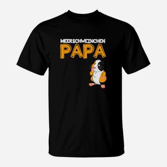 Meerschweinchen Papa Kinder Jungen T-Shirt - Seseable