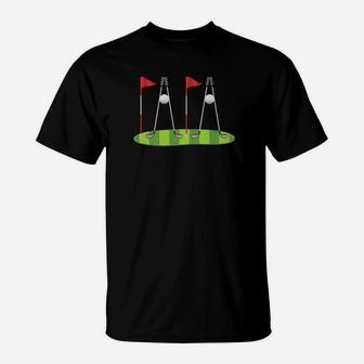 Mens Golf Papa Proud Golf Gifts Shirts For Dad Grandpa T-Shirt - Seseable