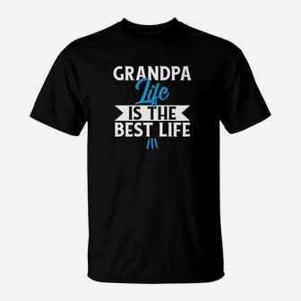 Mens Grandpa Papa Life Best Funny Grandpa T-Shirt - Seseable