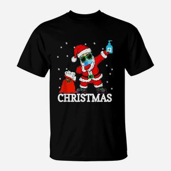 Merry Christmas Family Xmas Dabbing T-Shirt - Seseable