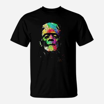 Messy Color Frankenstein T-Shirt - Seseable