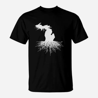 Michigan Roots T-Shirt - Seseable