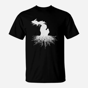 Michigan Roots T-Shirt - Seseable