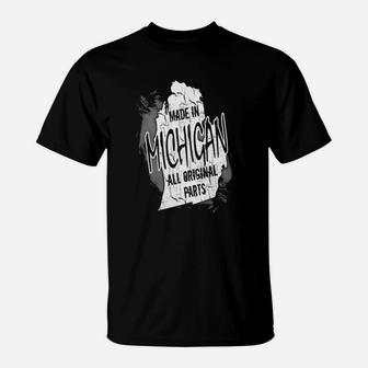 Michigan T-shirt - Made In Michigan T-Shirt - Seseable