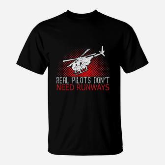 Military Helicopter Vintage Pilot Aircraft Gift T-Shirt - Seseable