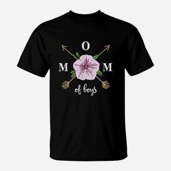 Mom Of Boys Mothers Day Gift Boy Mama T-Shirt | Seseable FR