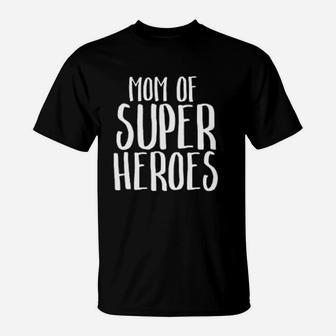Mom Of Super Heroes T-Shirt - Seseable
