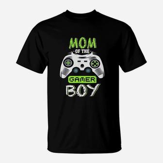 Mom Of The Gamer Boy Matching Video Gamer T-Shirt - Seseable