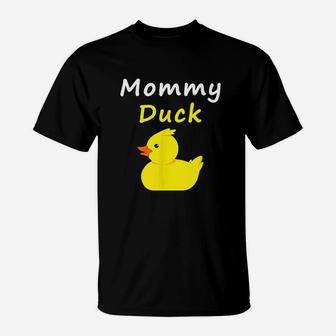 Mommy Duck Rubber Duck T-Shirt - Seseable