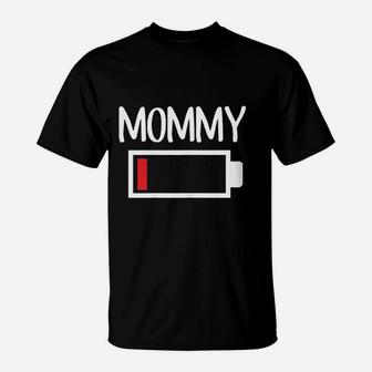 Mommy Low Battery Energy Low Energy Mom T-Shirt - Seseable