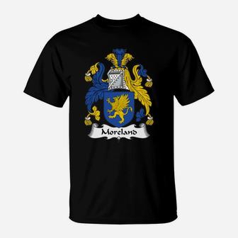 Moreland Family Crest British Family Crests T-Shirt | Seseable UK